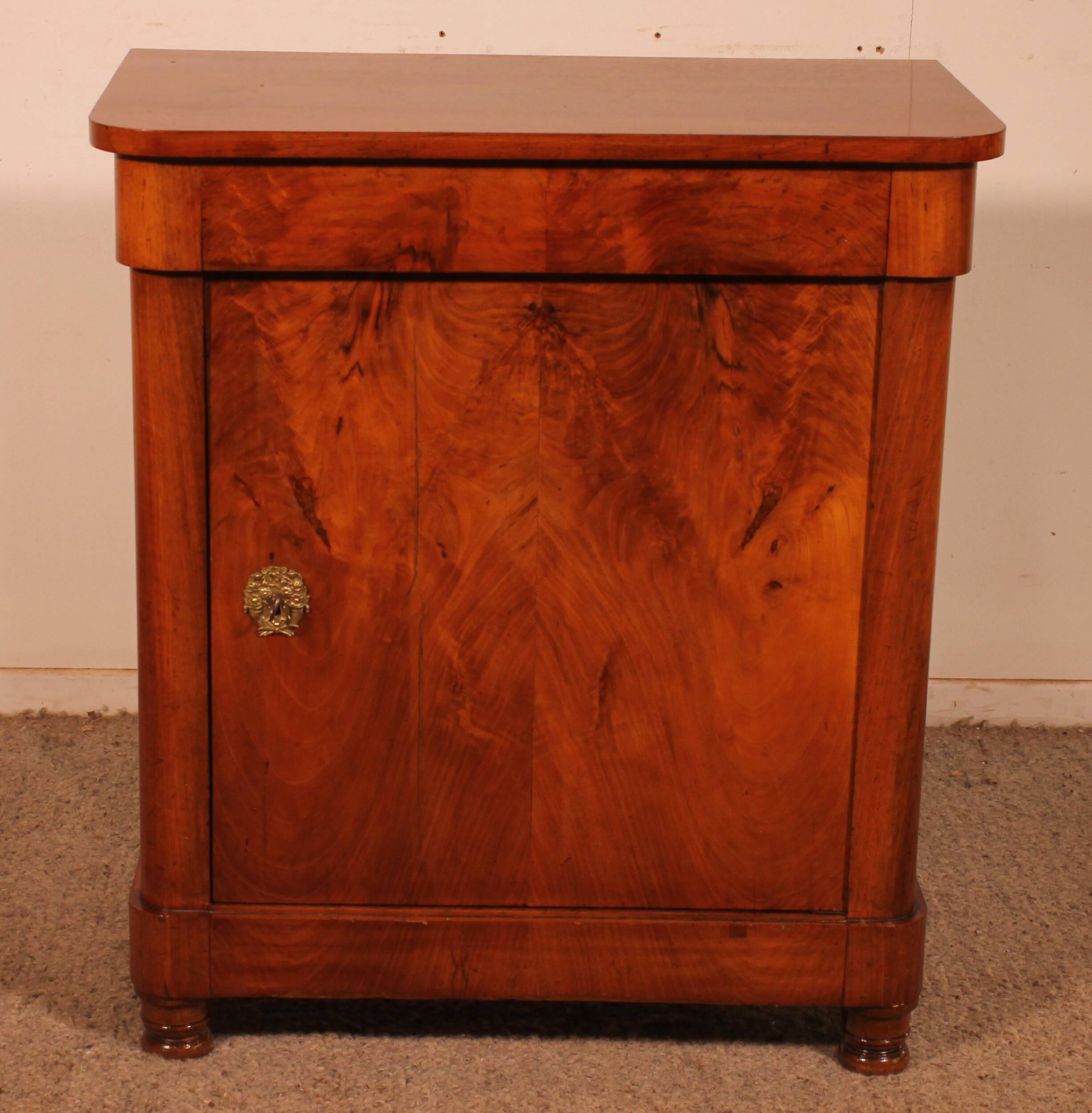 mahogany confiturer - 19th century