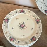 Service à dessert en porcelaine fine de Limoges