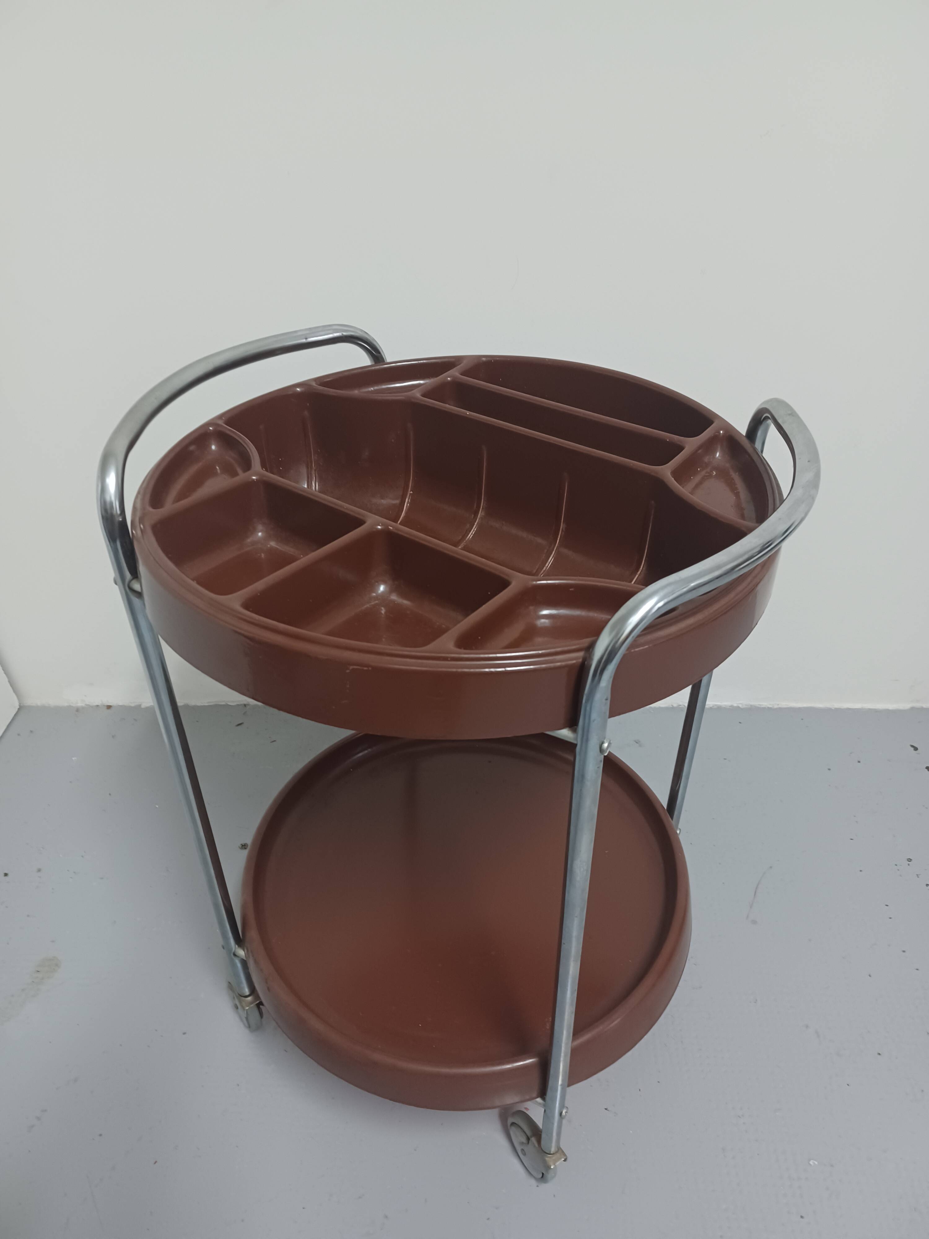70's serving trolley