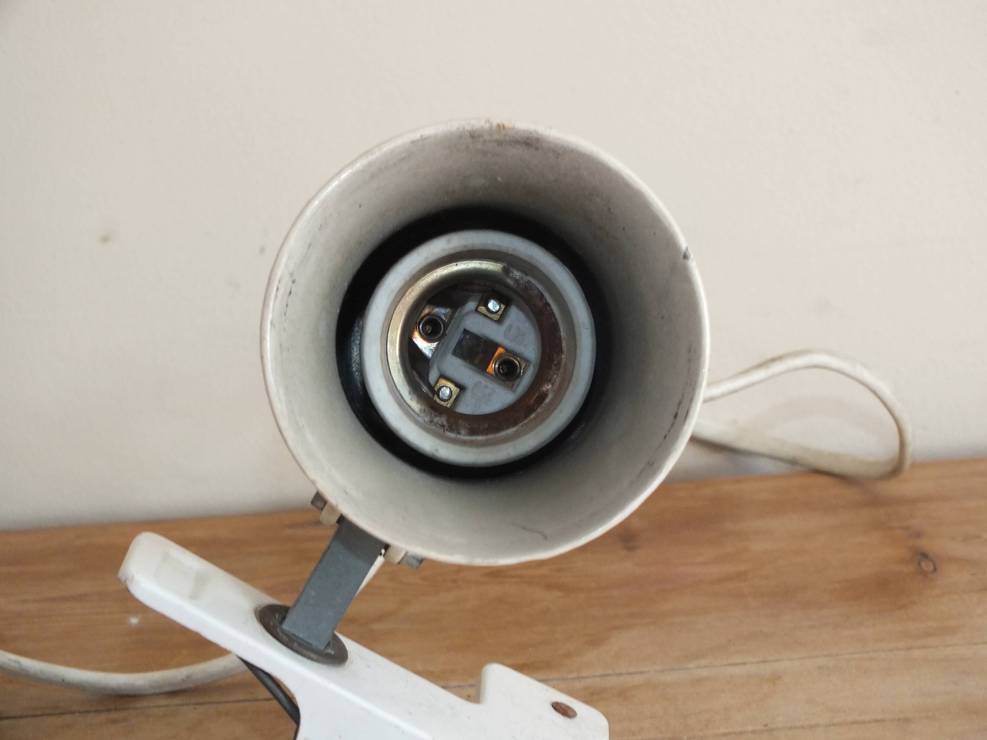 Duo of Lita clip-on spot lamps