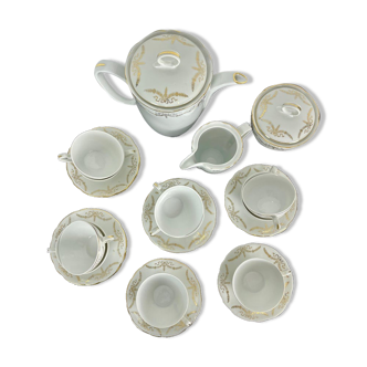 Porcelain coffee/tea service for 10 people