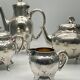 Gallia Christofle Tea/Coffee Service, Art Nouveau 1900