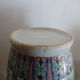 Pair of Chinese thousand flower vases - 20th century pink family period - 31 cm