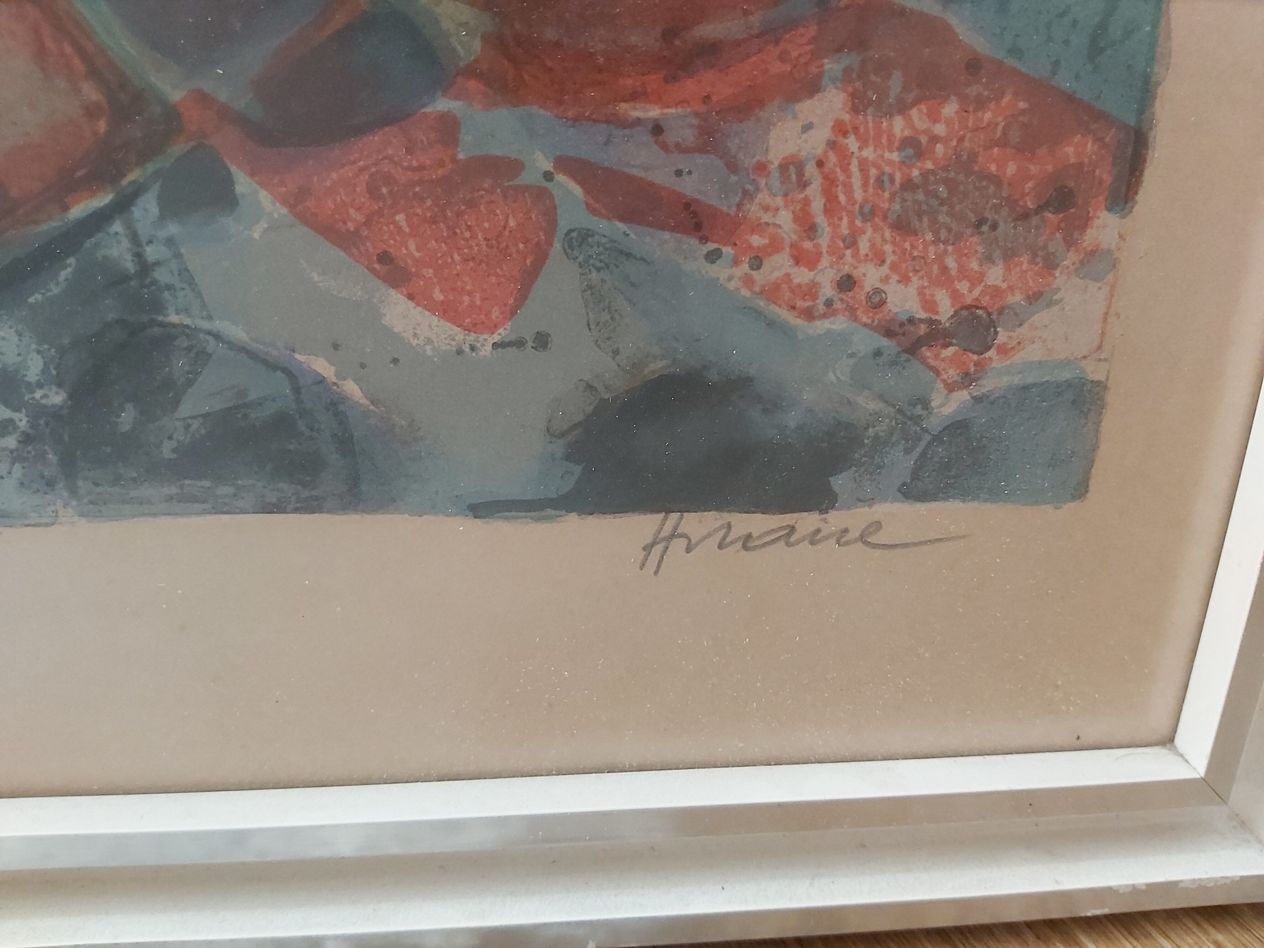 Lithograph by Camille Hilaire