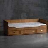 Bamboo Daybed by Vivai Del Sud, Italy, 1970s