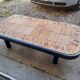 Coffee table signed Roger Capron model Garrigue