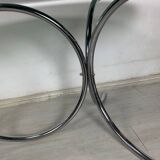 Glass steel table