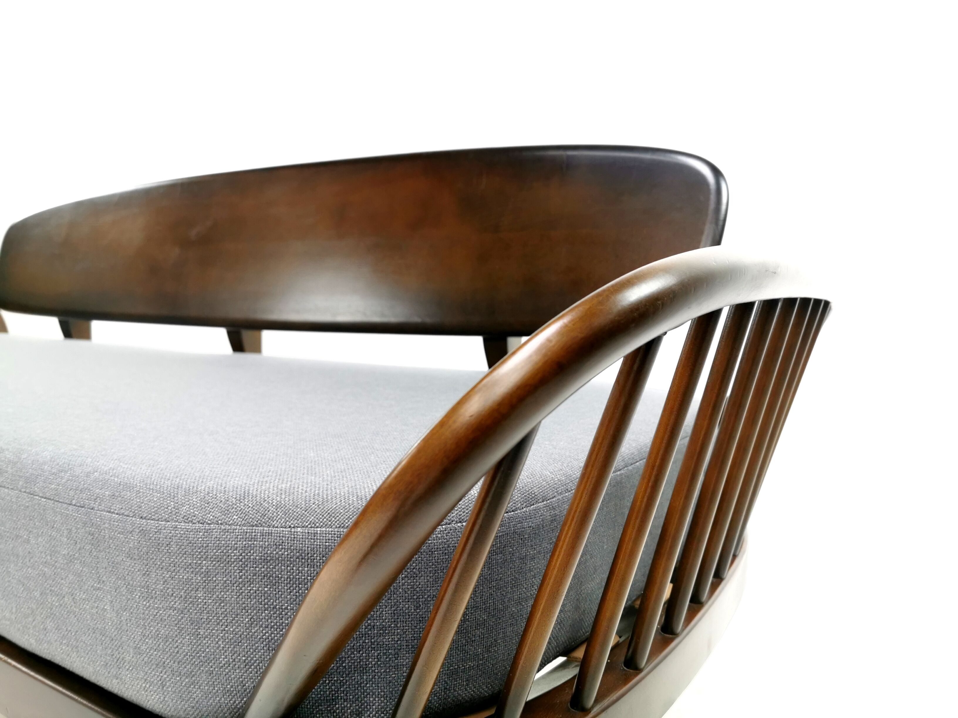 Ercol Grey Day Bed Studio Couch Sofa Vintage Mid Century