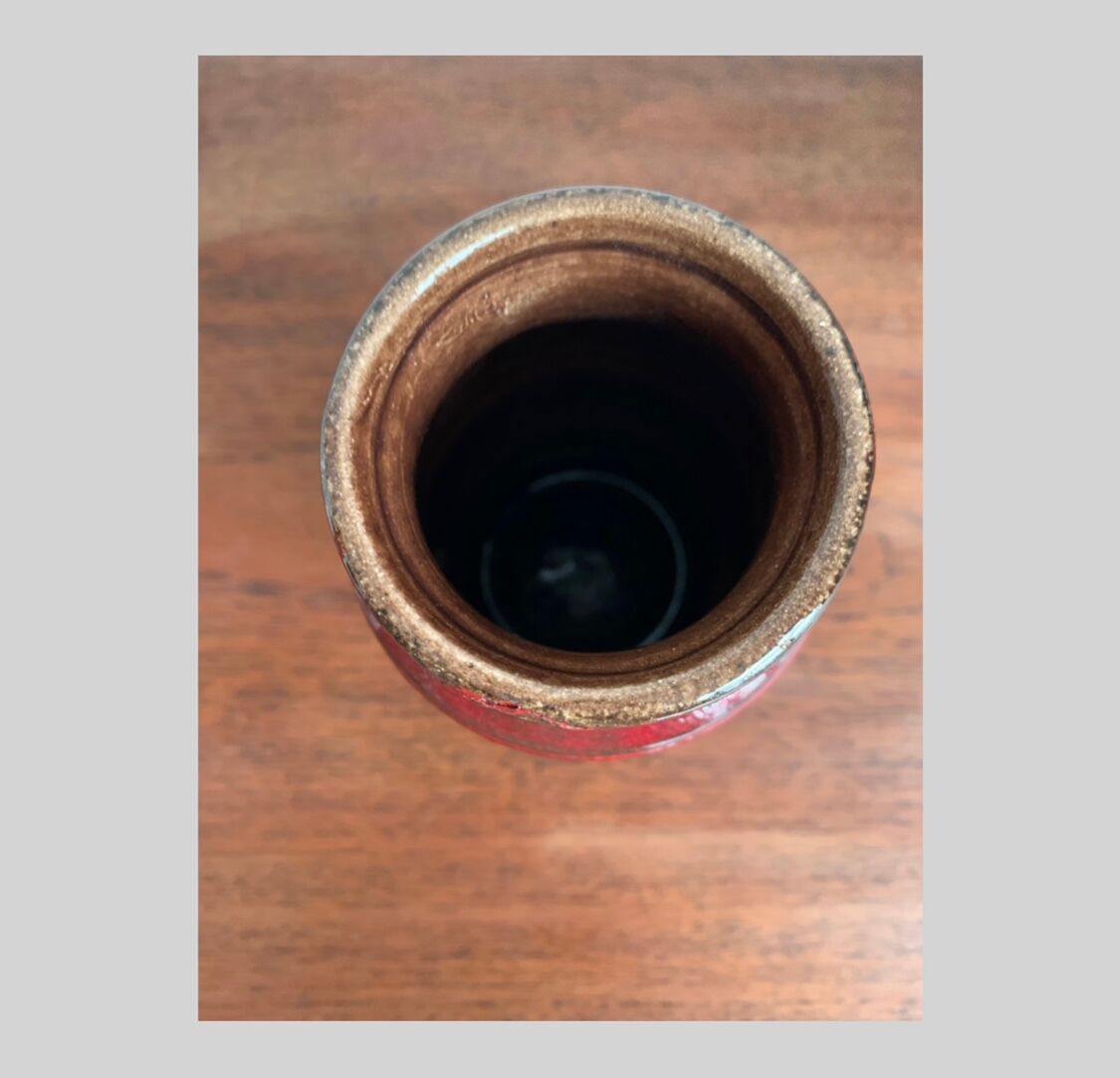 West German ceramic vase 1960s