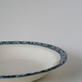 Plat creux en terre de fer modèle salins modèle françois 1er xixème