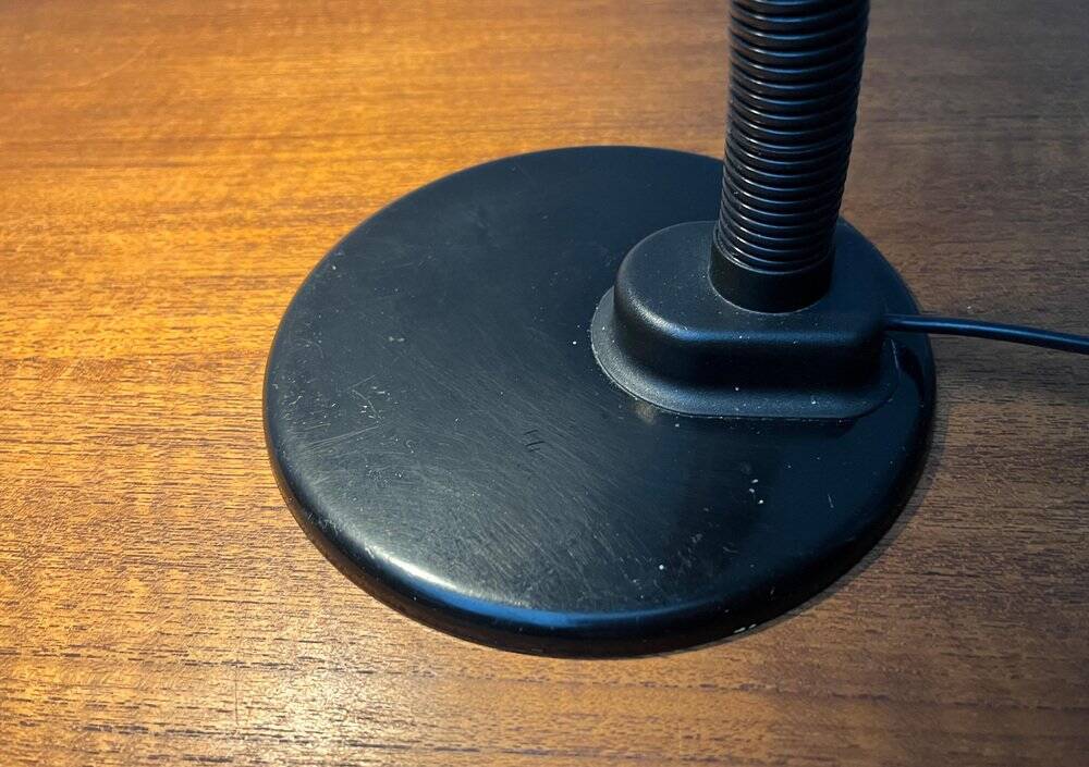 Vintage German Space Age table lamp by Brilliant Leuchten, 1970s.