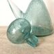 Antique wine decanter, bubbled glass porron