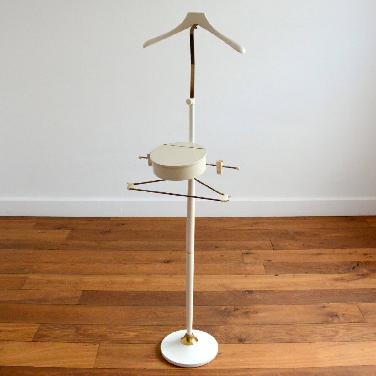 Valet / clothes rack with jewelry box 1960s