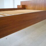 Danish Vintage Teak 'Floating' Bed, 1960s.