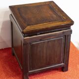 Tabouret coffre ancien chinois