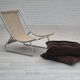 1970s, British design by Peter Hoyte, "Sling" lounge chair, corduroy, original condition.