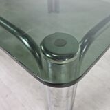 Table basse chromée vintage