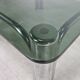 Vintage chrome coffee table