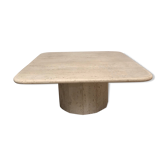 Table basse travertin 1970