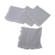 Set of 4 vintage white ecru towels