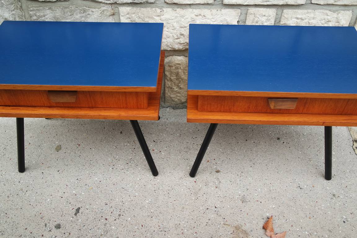 Duo of bedside tables