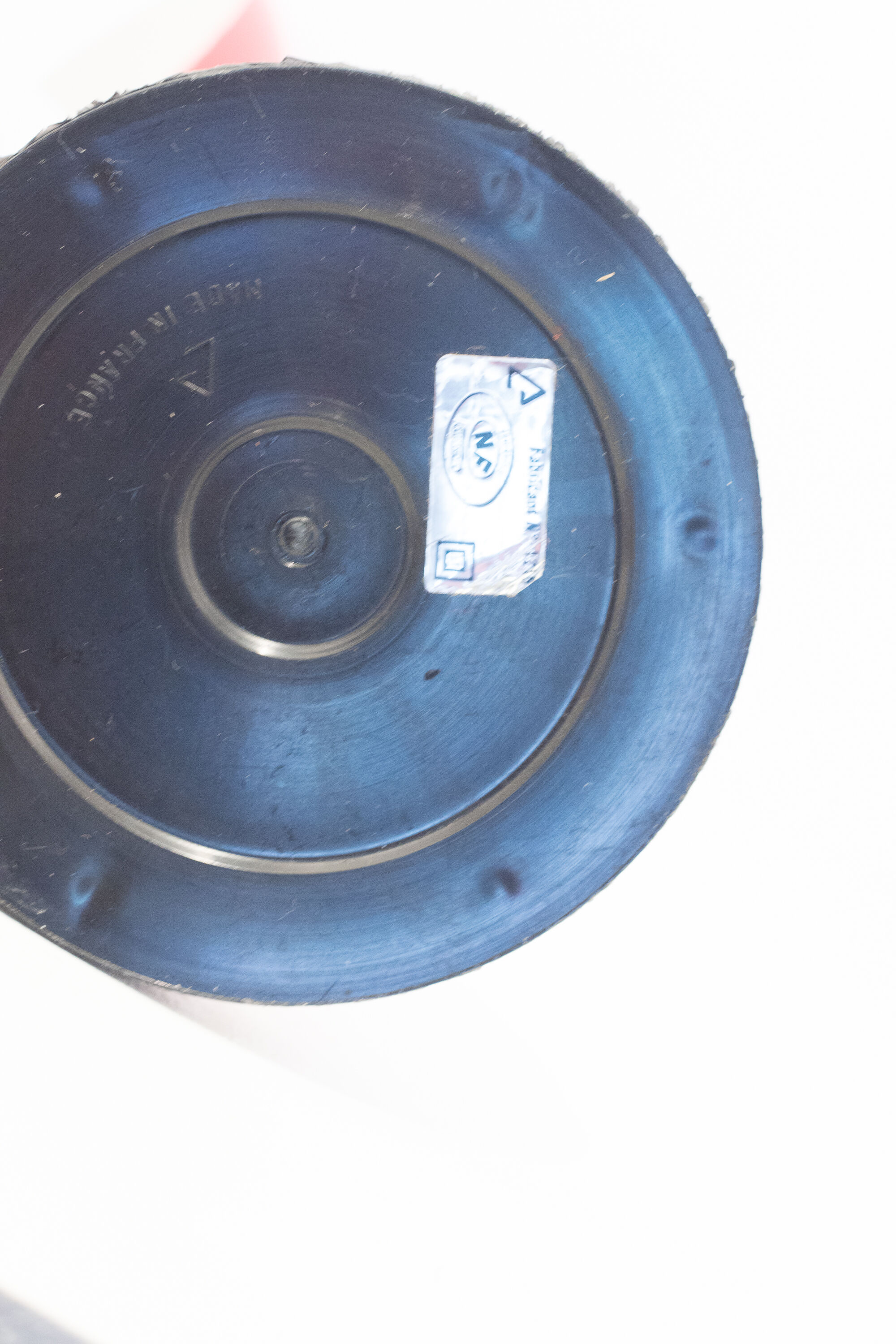 Red vintage lamp 60s "made in France"