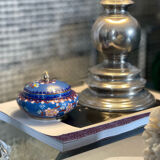 Cloisonné enamel candy box