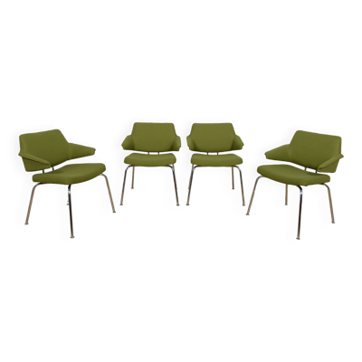 Fauteuils par Jacob Jensen pour Duba, 1960s, Set de 4