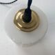 Lot 3 suspensions in vintage opaline