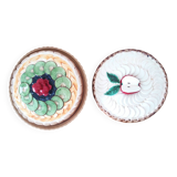 Barbotine pie dish