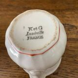 Lot of 3 Badonviller and K&G Lunéville creamers