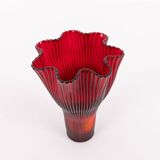 Art glass vase by Monica Bratt for Reijmyre, Sweden 1950’s