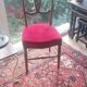 Rare Napoleon III bedroom chair (1870/80), in English style.