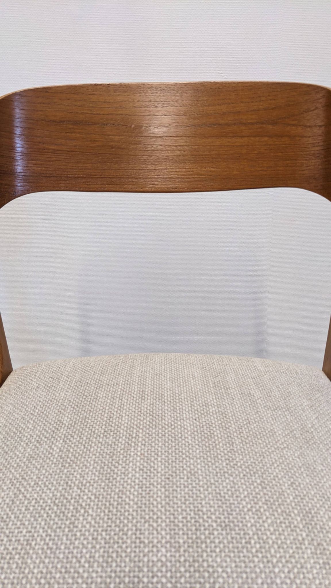 Set of 4 Baumann sled chairs, France circa 1970.