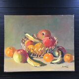 Fruit basket painting