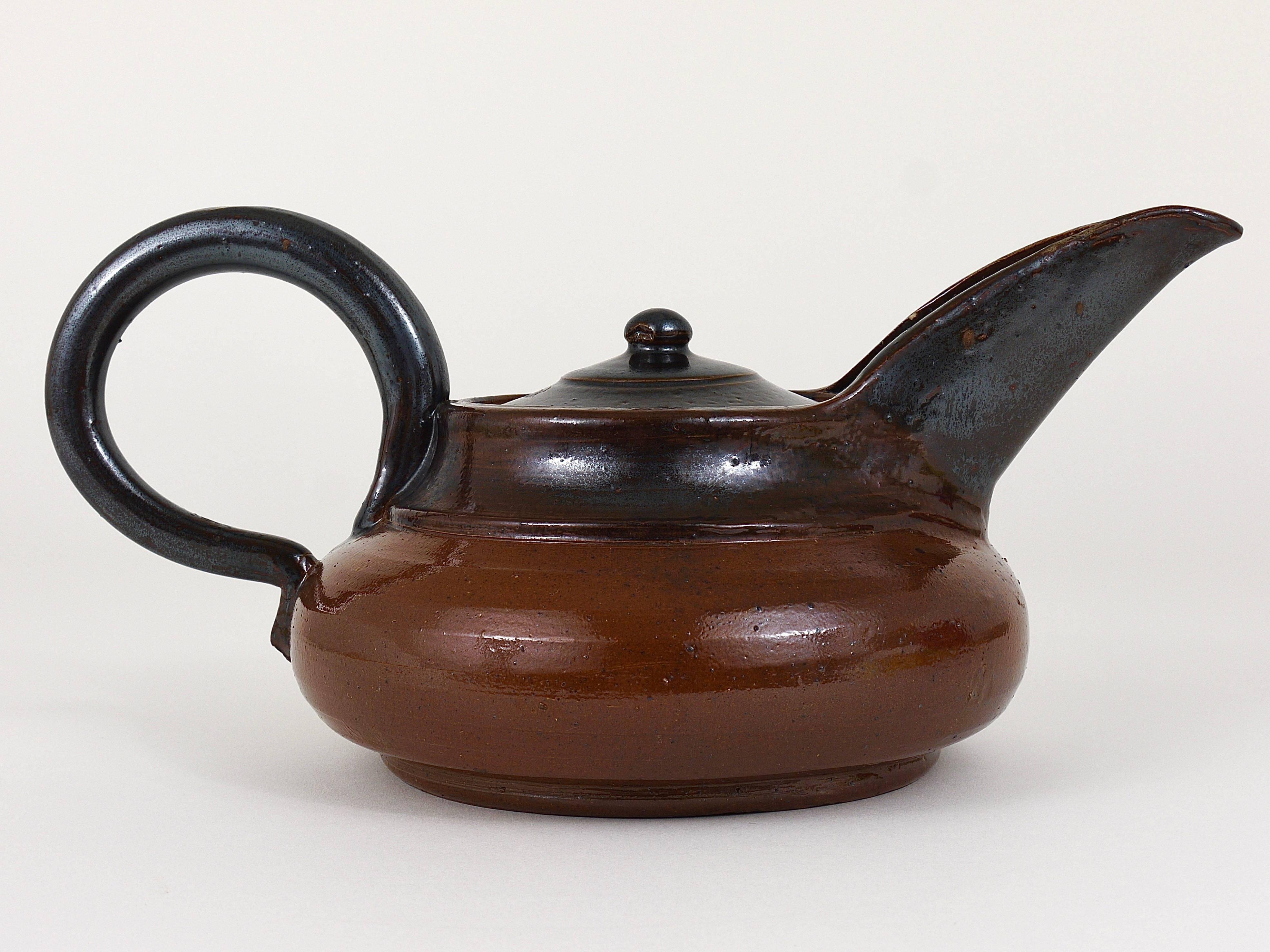 Art Deco ceramic kettle by Vally Wieselthier, USA, 1940s