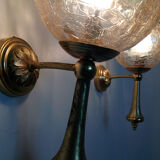 Pair of vintage gold sconces