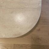 Roche Bobois “eye” travertine table
