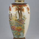 Japanese vase in Satsuma porcelain