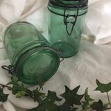 Deux bocaux l'Ideale 1 litre