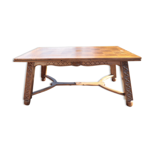 Table vintage en bois - massif