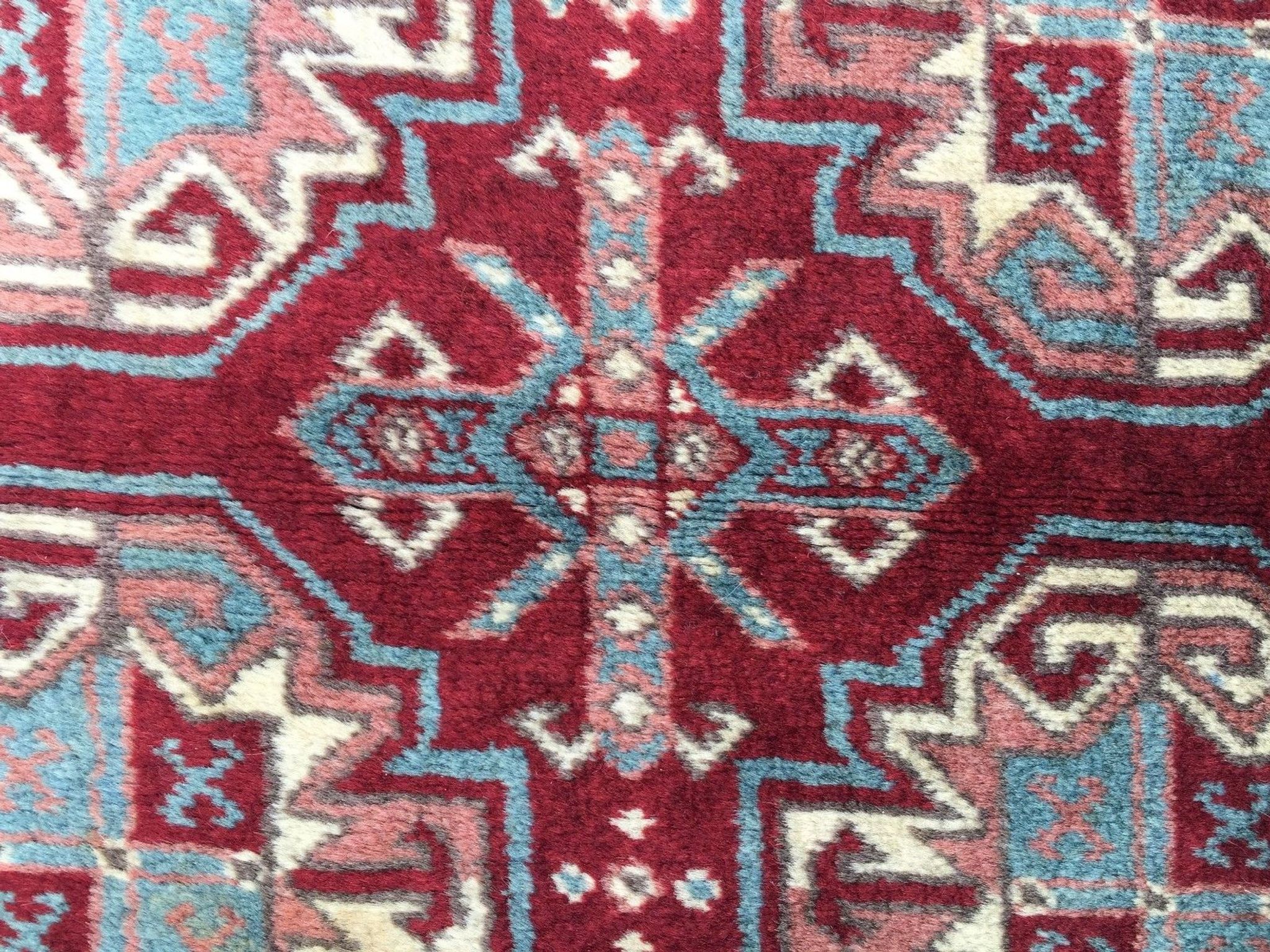 Turkish double sided Rug vegetable dye 175x132cm