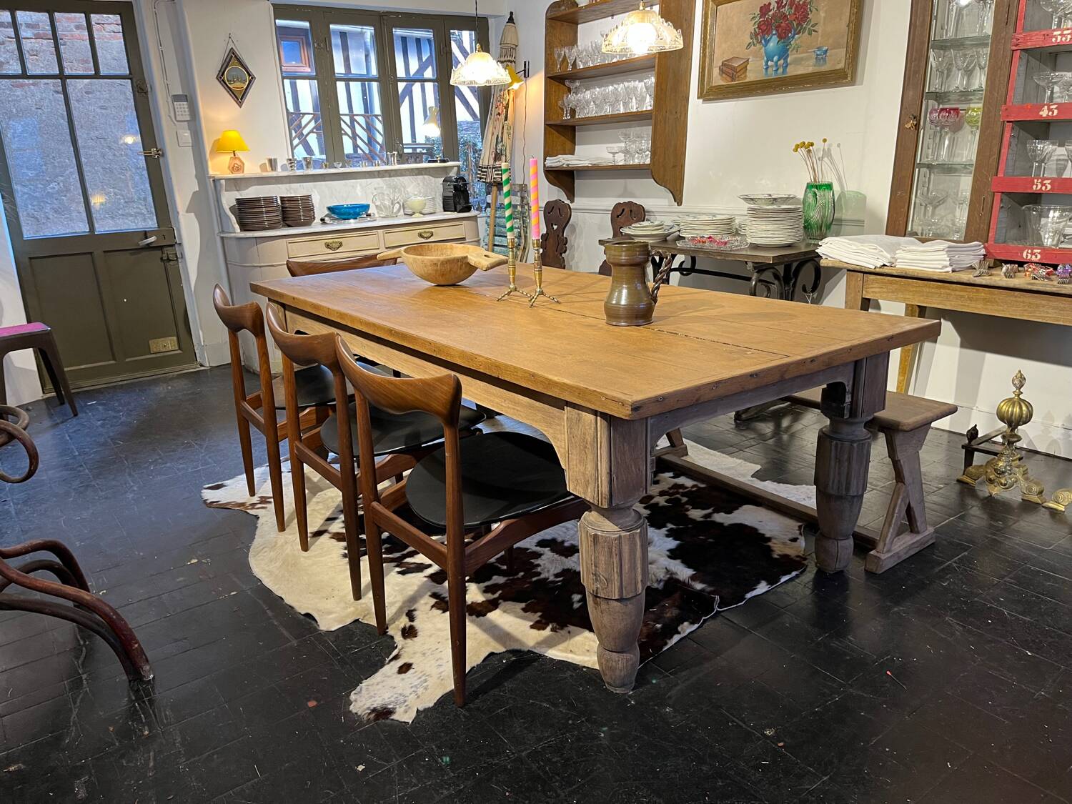 Grande table de ferme
