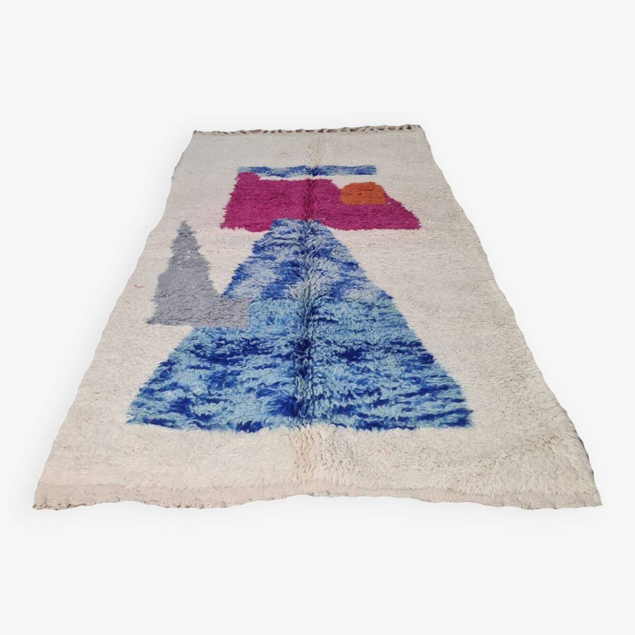 Handmade Beni Ouarain rug 150x250 cm