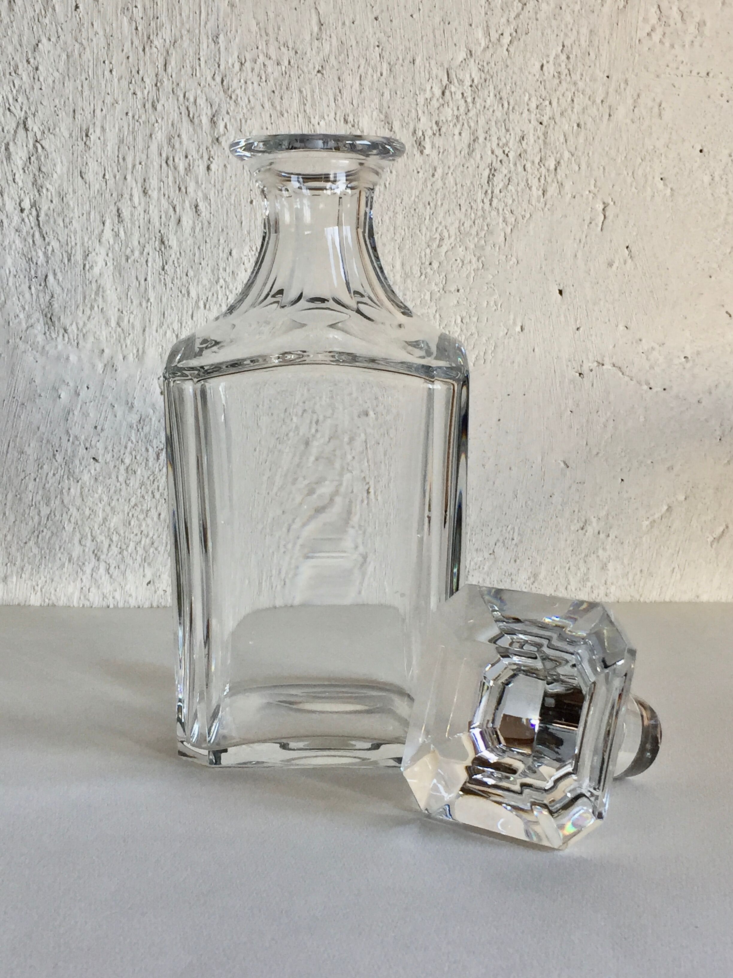 Carafe à whisky Baccarat modèle Harcourt
