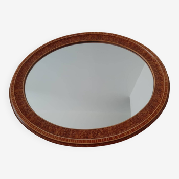 Belle Époque style oval mirror - Art Deco