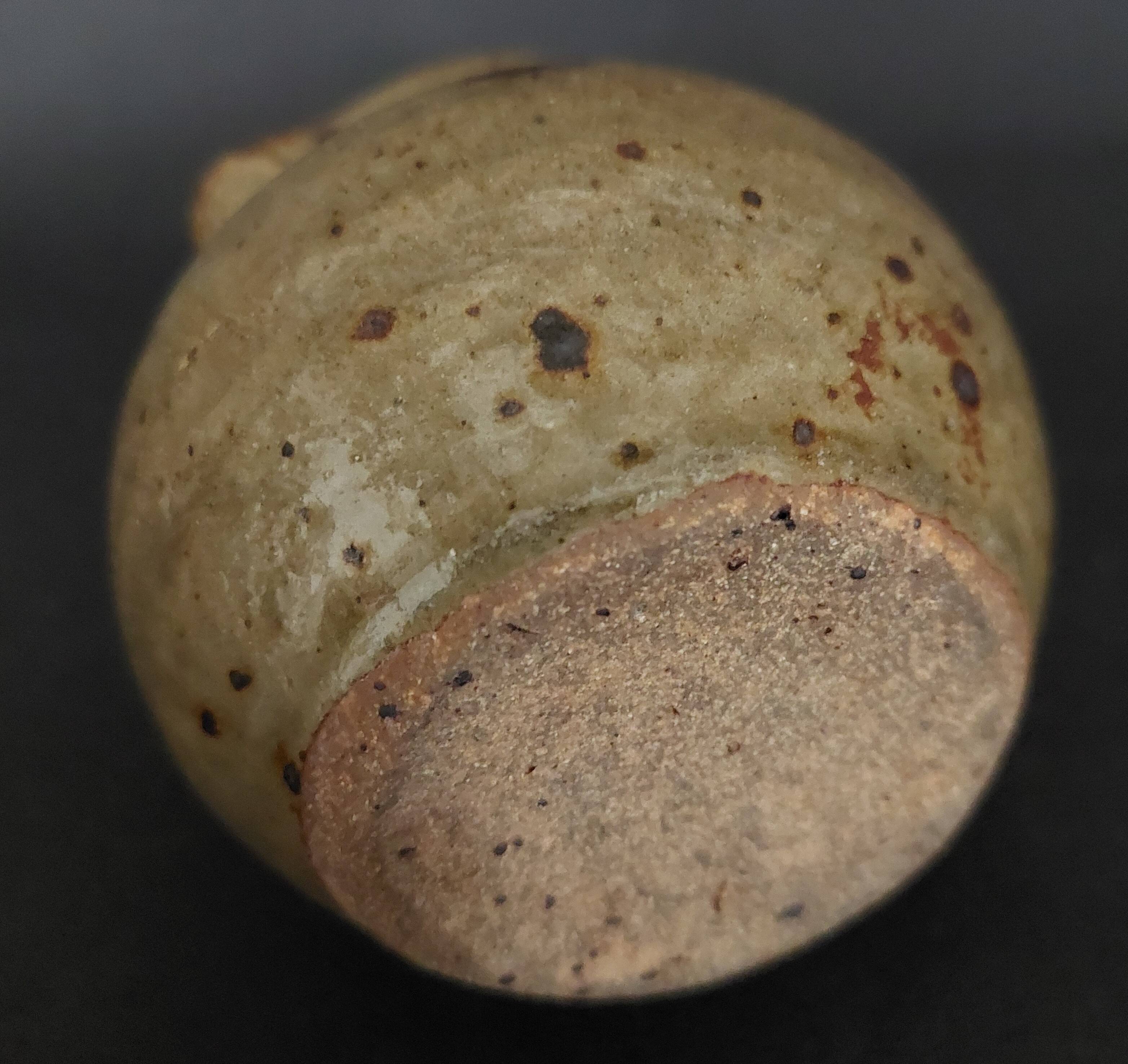 20th century pyrite stoneware cream jug