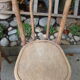 Lot of three old bistro chairs
