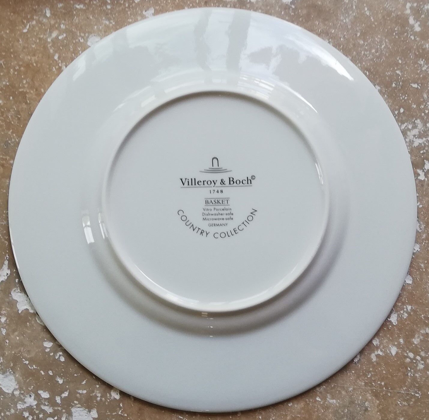 Dessert plate Villeroy and Boch Basket Country collection