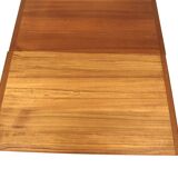 Scandinavian dining table "wallet" in teak, Hugo Troeds, Sweden, 1960